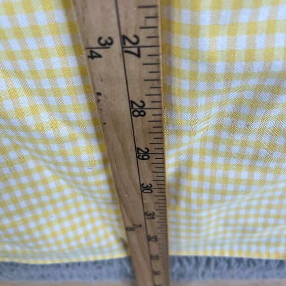 Vintage Brooks Brothers Shirt Men XL Oxford Button Up Yellow Check Supima Cotton - Picture 7 of 8
